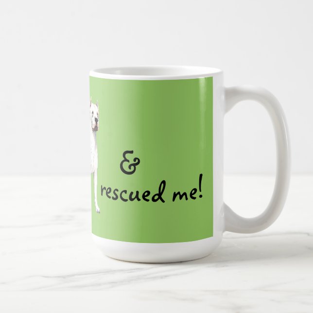 Rescue Dogo Argentino Coffee Mug (Right)