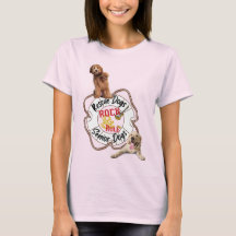 Rescue Dogs Rock & Senior Dogs Rule T-Shirt