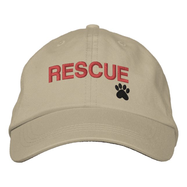 RESCUE EMBROIDERED HAT (Front)