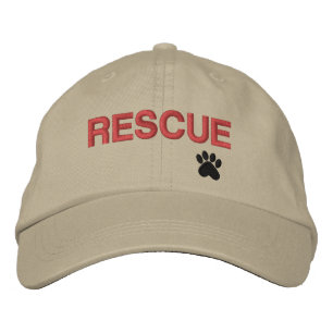 RESCUE EMBROIDERED HAT