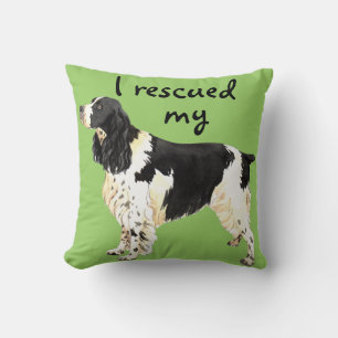 Rescue English Springer Spaniel Cushion
