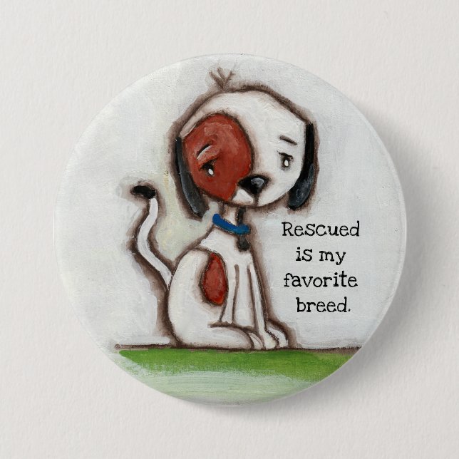 Rescue Friend - Button (Front)