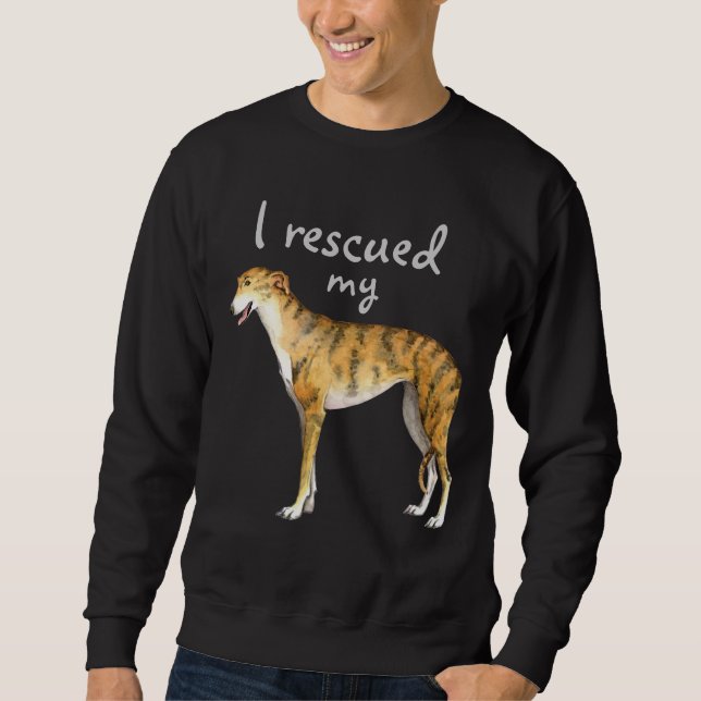 Rescue Greyhound Sweatshirt (Front)