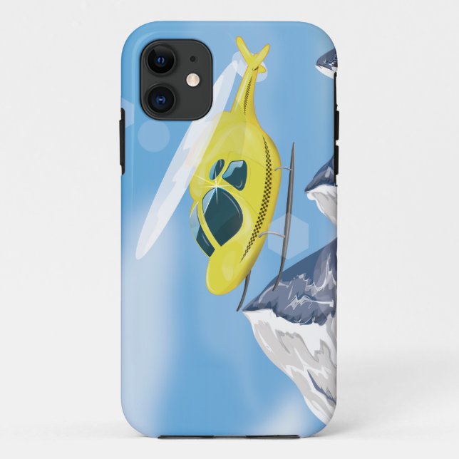 Rescue Helicopter Case-Mate iPhone Case (Back)