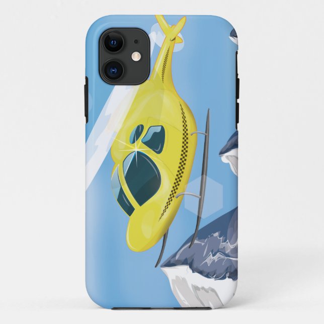 Rescue Helicopter Case-Mate iPhone Case (Back)
