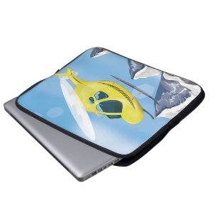 Rescue Helicopter Laptop Sleeve