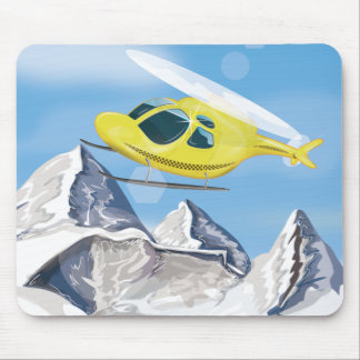 Rescue Helicopter Mouse Pad