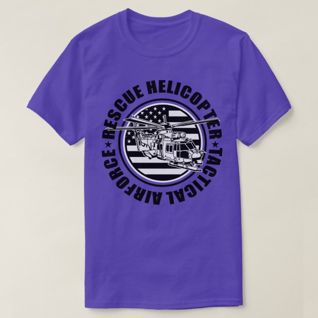 RESCUE HELICOPTER T-Shirt (Design Front)