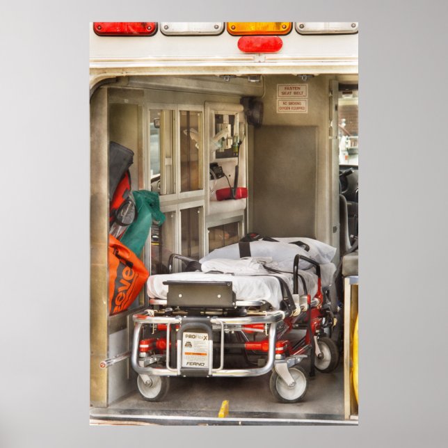 Rescue - Inside the Ambulance Poster (Front)
