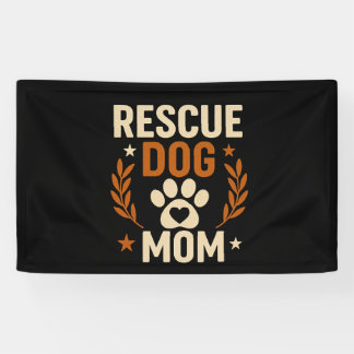 Rescue Is My Favourite Breed Banner