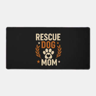 Rescue Is My Favourite Breed Desk Mat