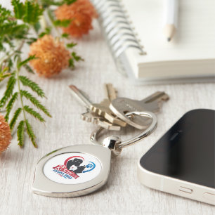 Rescue Is My Favourite Breed – Inspiring Pet Key Ring