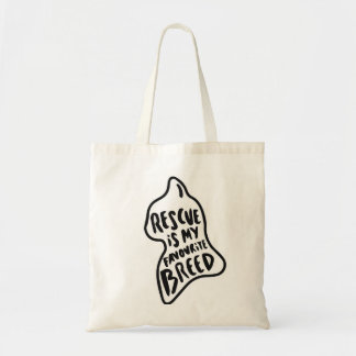 Rescue Is My Favourite Breed Tote Bag