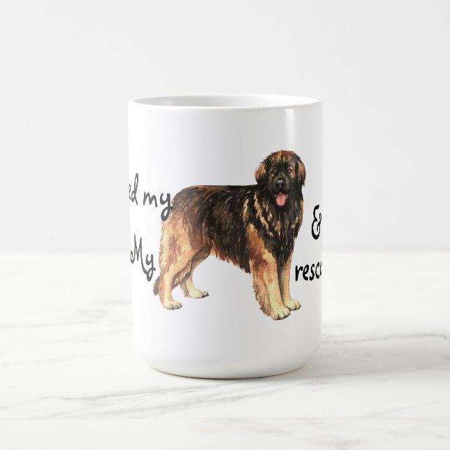 Rescue Leonberger Coffee Mug (Center)