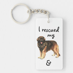 Rescue Leonberger Key Ring