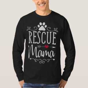 Rescue Mama - Rescue Dog Lover Outfit Rescue Mum G T-Shirt