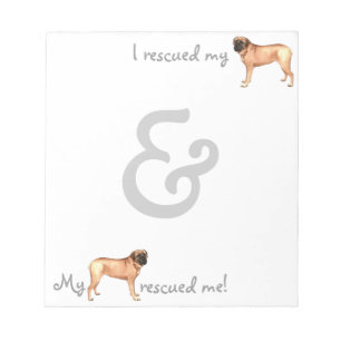 Rescue Mastiff Notepad