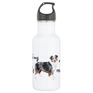 Rescue Miniature American Shepherd 532 Ml Water Bottle