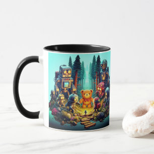 "Rescue Mission: Robots and the Lost Teddy Bear" Mug