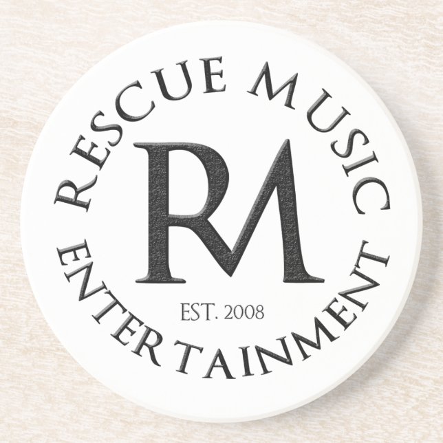 Rescue Music Entertainment Coaster (Front)