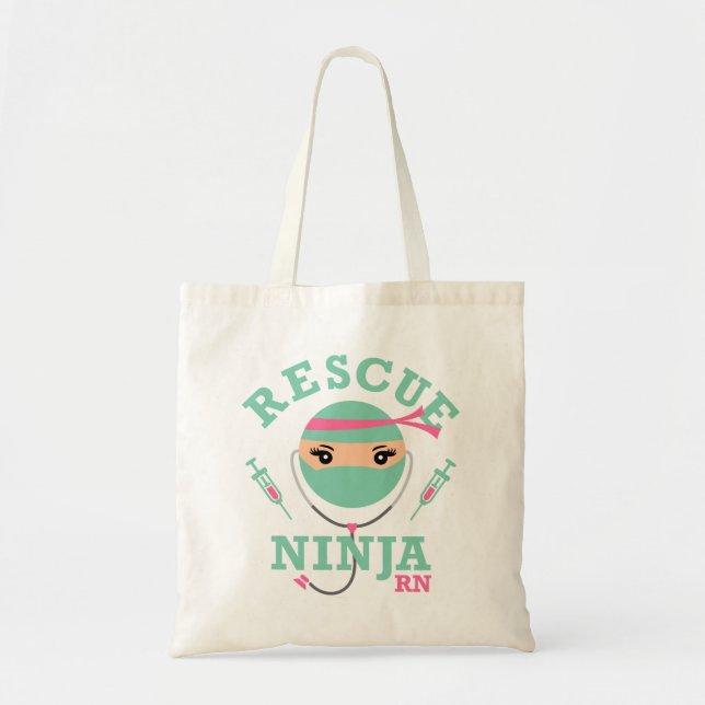 Rescue Ninja RN Tote Bag (Front)