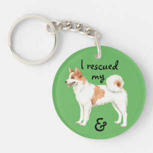 Rescue Norrbottenspets Key Ring