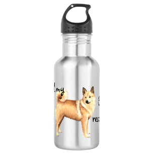 Rescue Norwegian Buhund 532 Ml Water Bottle
