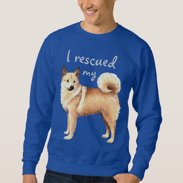 Rescue Norwegian Buhund Sweatshirt (Front)