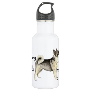Rescue Norwegian Elkhound 532 Ml Water Bottle