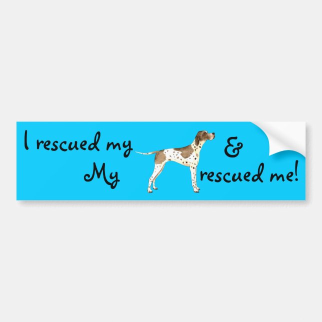 Rescue Pointer Bumper Sticker (Front)