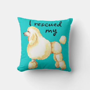Rescue Poodle Cushion