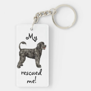 Rescue Portuguese Water Dog Key Ring
