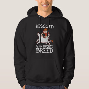 Rescue Save Love Cute Animal Rescue Dog Cat 6 Hoodie