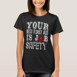 rescue service work paramedic first aider T-Shirt