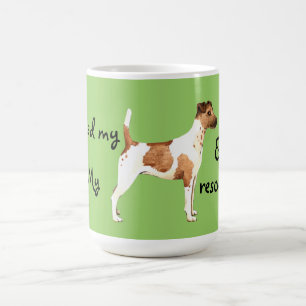 Rescue Smooth Fox Terrier Coffee Mug