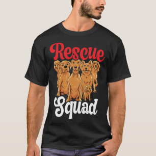 Rescue Squad Animal Shelter Activist Animal Rescue T-Shirt