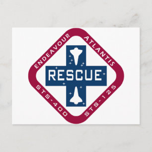 Rescue STS-400 Postcard