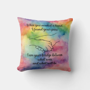 Rescue throw pillow
