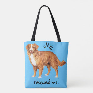 Rescue Toller Tote Bag