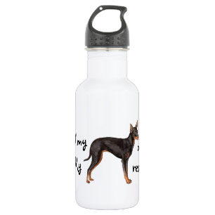 Rescue Toy Manchester Terrier 532 Ml Water Bottle