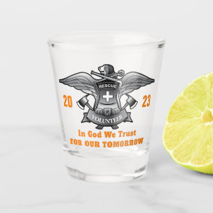 Rescue Volunteer Shot Glass