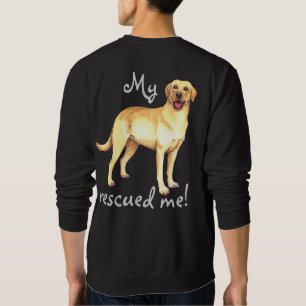 Rescue Yellow Lab Sweatshirt