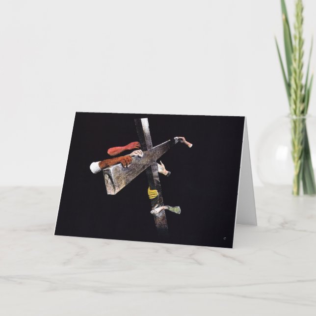 Rescued from Darkness Holiday Card (Front)