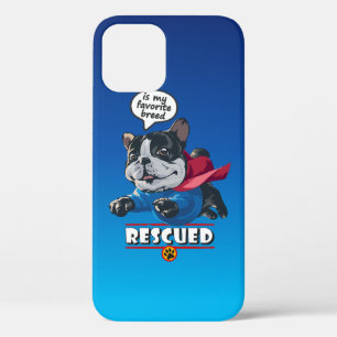 Rescued is my favourite breed   iPhone 12 case