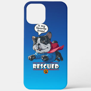 Rescued is my favourite breed   iPhone 12 pro max case