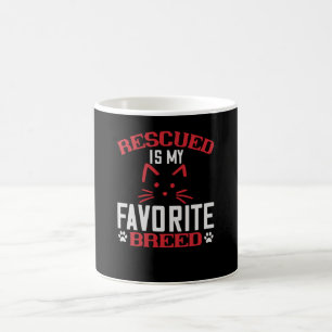 Rescued is my Favourite Breed Coffee Mug