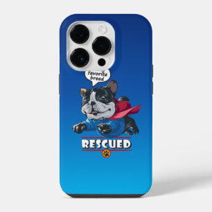 Rescued is my favourite breed iPhone 14 pro case