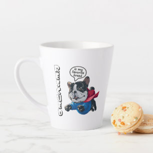 Rescued is my favourite breed   Latte Mug