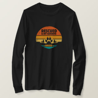 Rescued is My Favourite Breed T-Shirt