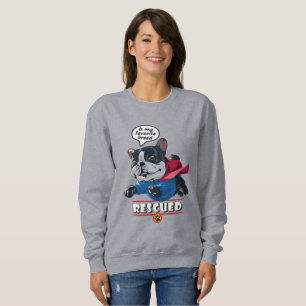 Rescued is my favourite breed Women Sweatshirt